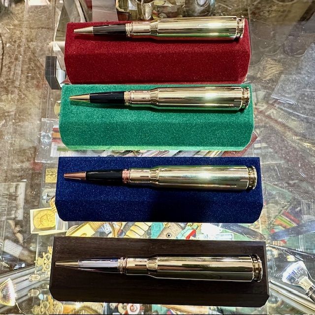 b2ap3_large_50-Calibre-Pens-1 ***New In***New Line of British Veteran Hand Made 50 Calibre Fountain Pens Beautifully Made. - Armoury Antiques | Marlborough Antiques