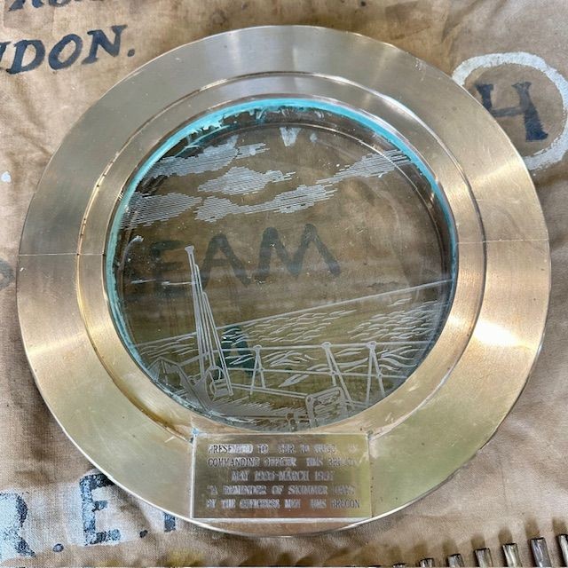 b2ap3_large_Porthole-HMS-Brecon-1 ***New In***Presentation Porthole from HMS Brecon. - Armoury Antiques | Marlborough Antiques