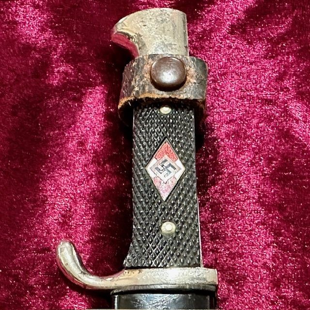 b2ap3_large_Hitler-Youth-Dagger-2 ***NOW SOLD***Early 1938 'Blut und Ehre' Etched Hitler Youth (HJ) Dagger by Rare Maker. - Armoury Antiques | Marlborough Antiques