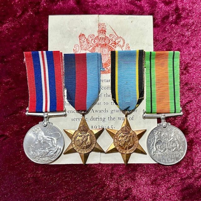 b2ap3_large_WW2-Air-Crew-Europe-Medal-Group-1 ***New In***WW2 RAF Air Crew Europe Medal Grouping. - Armoury Antiques | Marlborough Antiques