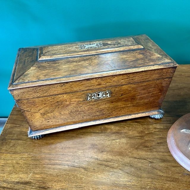 ***New In***A Superb William IV (1830-1837) Tea Caddy.